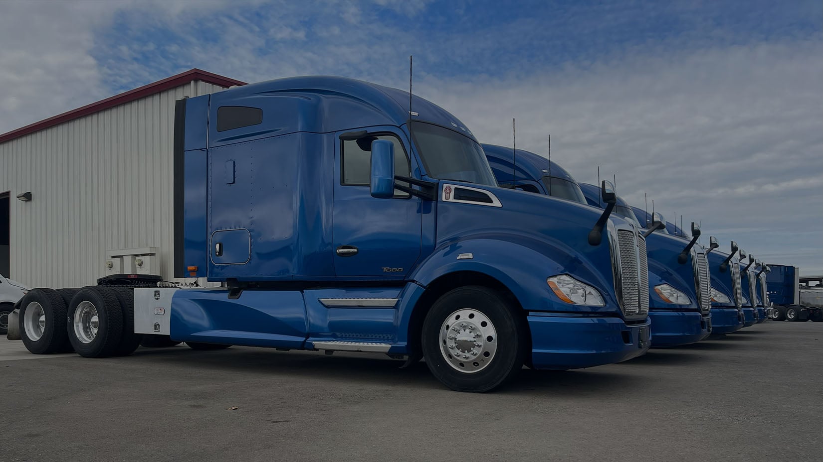 Blue Sleeper cab